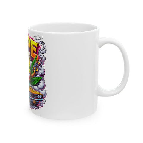 Vibrant Cartoon-Themed Ceramic Mug - Perfect for Coffee Lovers, Gift for Gamers, Fun Kitchen Decor, Unique Collectible, Home Barware