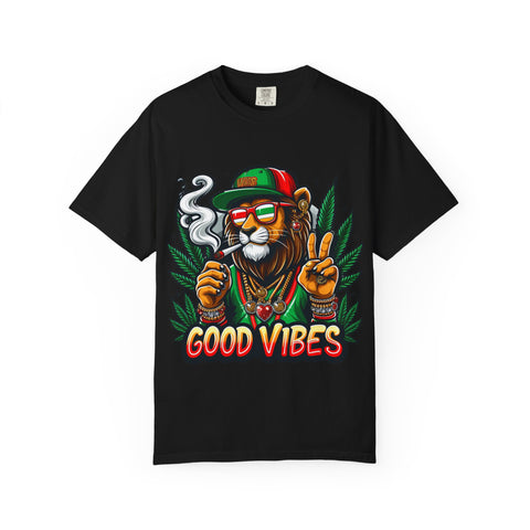 Good Vibes Unisex Garment-Dyed T-Shirt