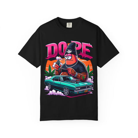 Cool Graphic T-Shirt - 'Dope' Vintage Cartoon Design