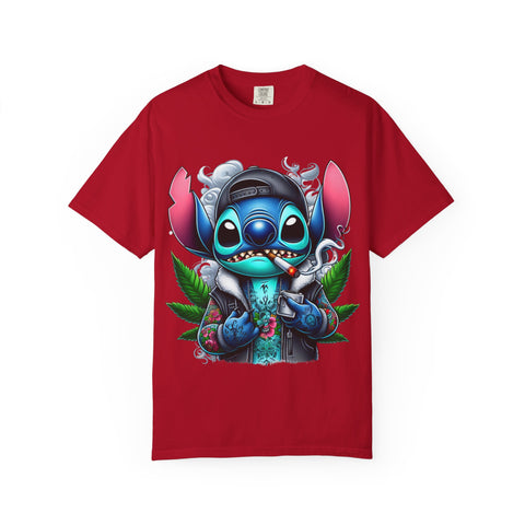 Vibrant Stitch-Inspired Unisex T-Shirt | Funky Streetwear Vibe | Perfect for Festivals and Casual Outings