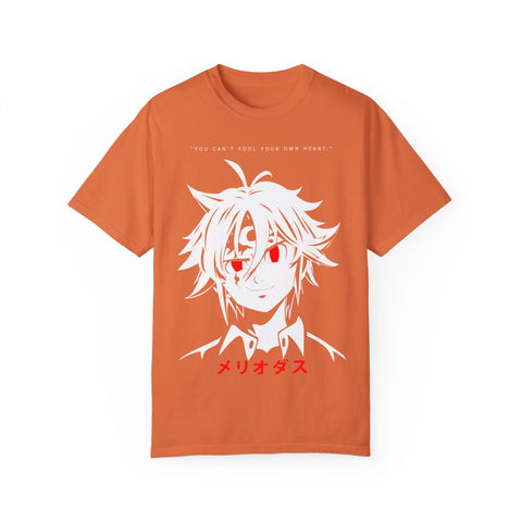 Anime-Inspired Unisex T-Shirt – 'You Can't Fool Your Own Heart' Design