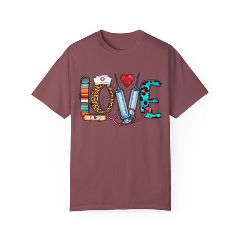Colorful Love Graphic Unisex T-Shirt