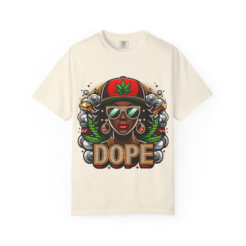Dope Vibe Unisex Garment-Dyed T-Shirt - Cool Urban Fashion Tee