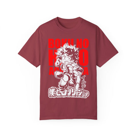 Boku No Hero Academia Unisex Garment-Dyed T-Shirt