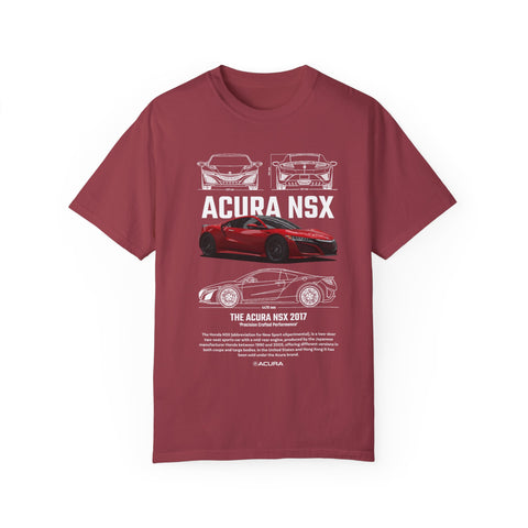 Acura NSX Unisex Garment-Dyed T-Shirt – Car Enthusiast Apparel for Auto Lovers