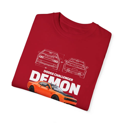 Dodge Challenger Demon T-Shirt - Unisex Vintage Car Tee