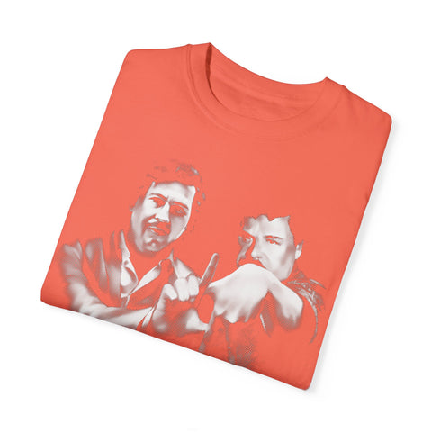 Unisex Garment-Dyed T-Shirt - Vintage Latino Graphic Tee