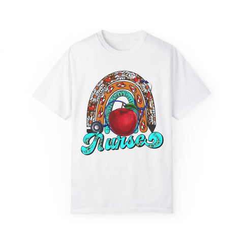 Colorful Nurse Rainbow T-Shirt – Perfect Gift for Healthcare Heroes