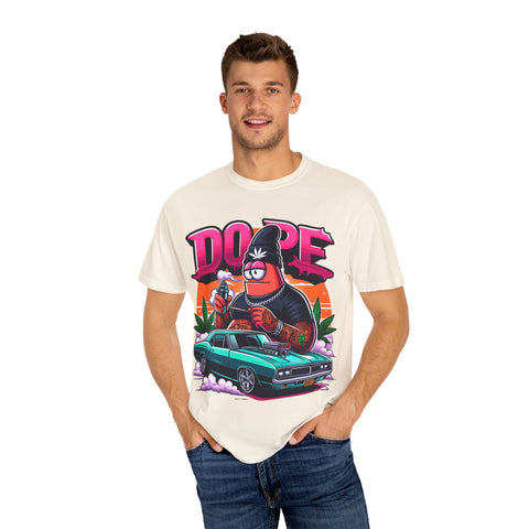 Cool Graphic T-Shirt - 'Dope' Vintage Cartoon Design