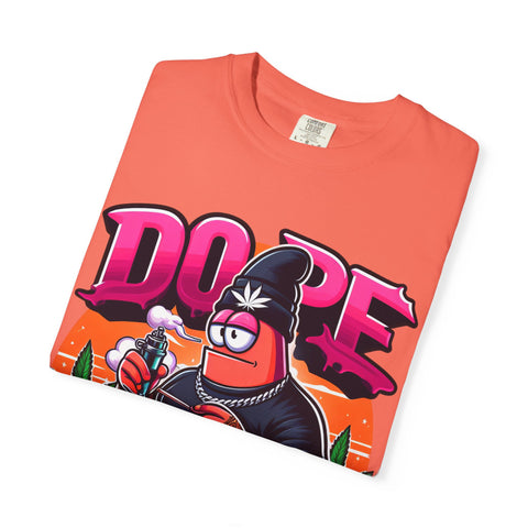 Cool Graphic T-Shirt - 'Dope' Vintage Cartoon Design