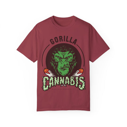 Gorilla Cannabis Unisex T-Shirt - Bold Graphic Tee for Nature Lovers