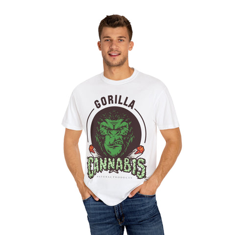 Gorilla Cannabis Unisex T-Shirt - Bold Graphic Tee for Nature Lovers