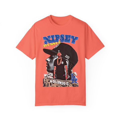 Unisex Garment-Dyed T-Shirt - Nipsey Hussle Tribute Tee