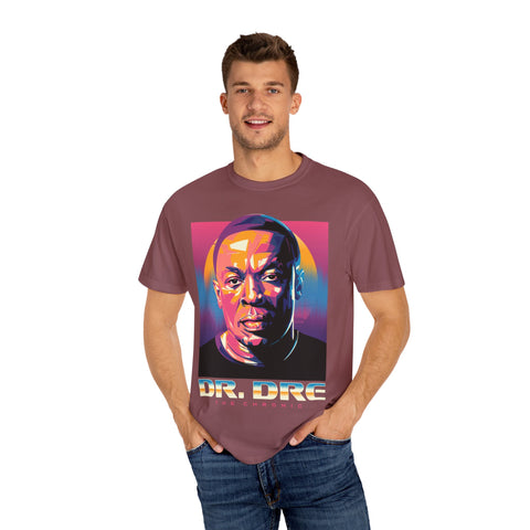 Dr. Dre 'The Chronic' Unisex Garment-Dyed T-Shirt - Vintage Hip-Hop Style