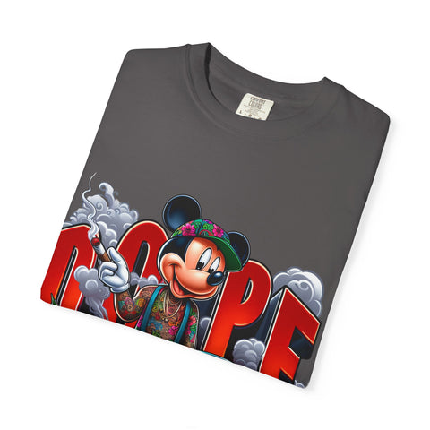 Dope Mickey Mouse Unisex Garment-Dyed T-shirt