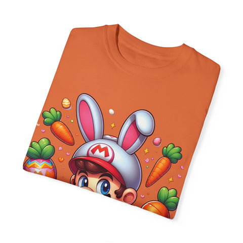 Cute Easter Character Unisex Garment-Dyed T-Shirt