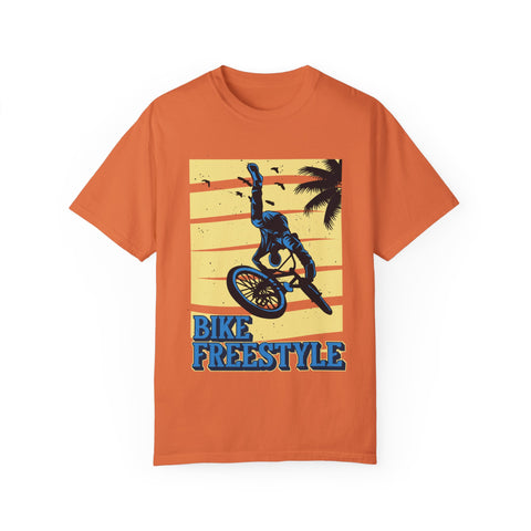 Unisex Bike Freestyle T-Shirt - Casual Graphic Tee for Cyclists