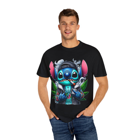 Vibrant Stitch-Inspired Unisex T-Shirt | Funky Streetwear Vibe | Perfect for Festivals and Casual Outings