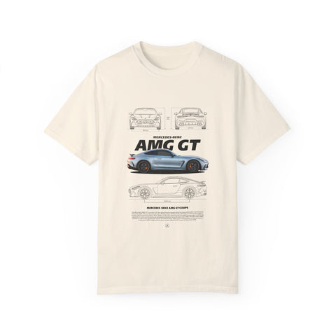 Mercedes AMG GT Unisex Garment-Dyed T-Shirt - Car Enthusiast Apparel