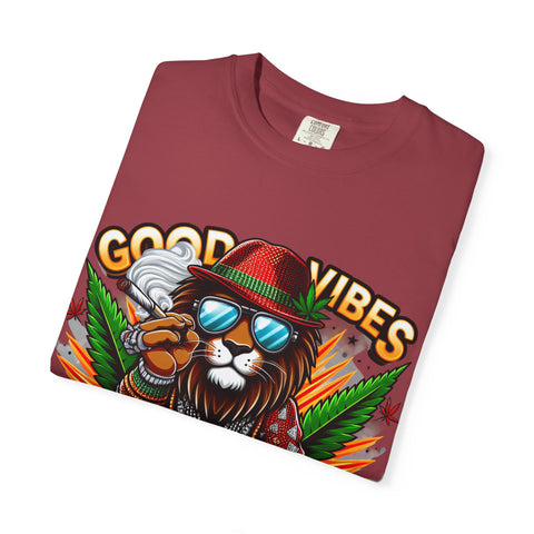 Good Vibes Unisex Garment-Dyed T-Shirt