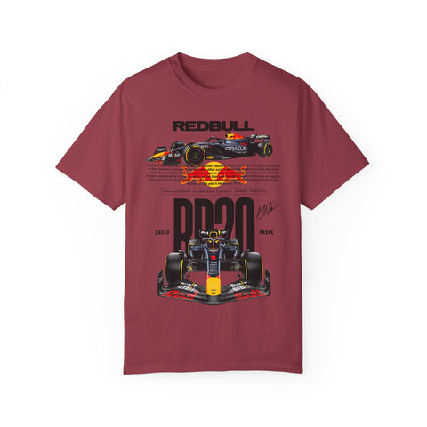 Red Bull Racing T-Shirt - Unisex Garment-Dyed Tee for F1 Fans