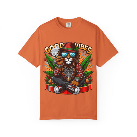 Good Vibes Unisex Garment-Dyed T-Shirt