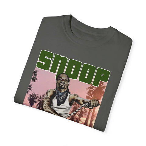 Snoop Dogg Graphic T-Shirt - Retro Grand Theft Auto Design