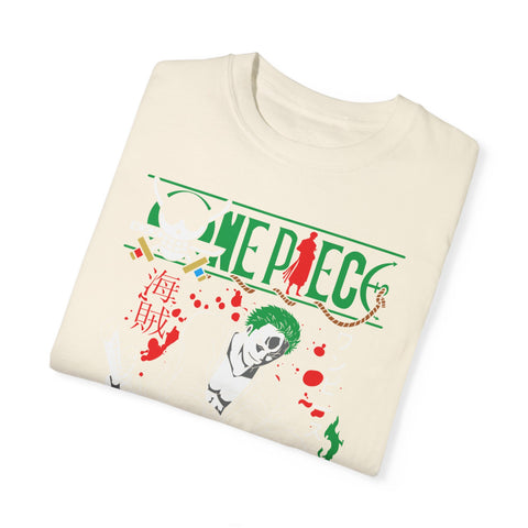 One Piece Swordman Unisex Garment-Dyed T-Shirt