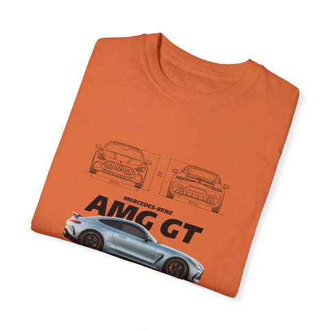 Mercedes AMG GT Unisex Garment-Dyed T-Shirt - Car Enthusiast Apparel