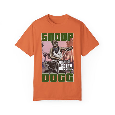 Snoop Dogg Graphic T-Shirt - Retro Grand Theft Auto Design