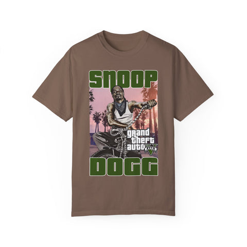 Snoop Dogg Graphic T-Shirt - Retro Grand Theft Auto Design