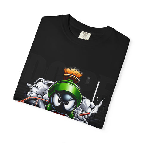 Cool Cartoon Car T-Shirt - Dope Marvin the Martian Design