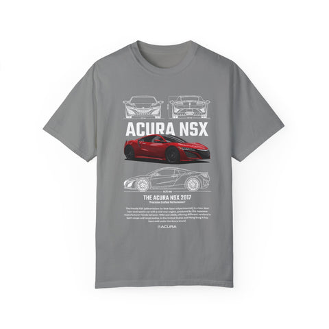 Acura NSX Unisex Garment-Dyed T-Shirt – Car Enthusiast Apparel for Auto Lovers