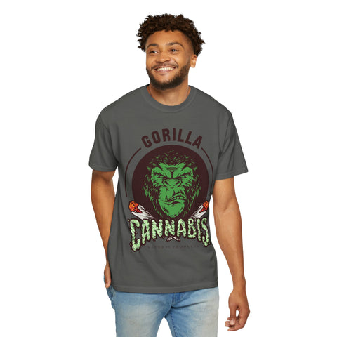 Gorilla Cannabis Unisex T-Shirt - Bold Graphic Tee for Nature Lovers