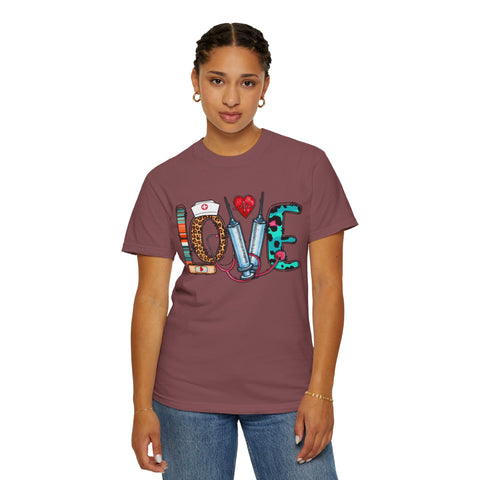 Colorful Love Graphic Unisex T-Shirt