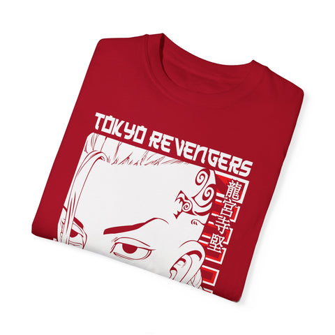 Tokyo Revengers Unisex Garment-Dyed T-Shirt - Trendy Anime Streetwear