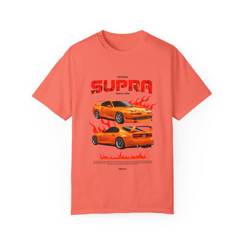Toyota Supra Vintage Graphic T-Shirt - Perfect for Car Enthusiasts