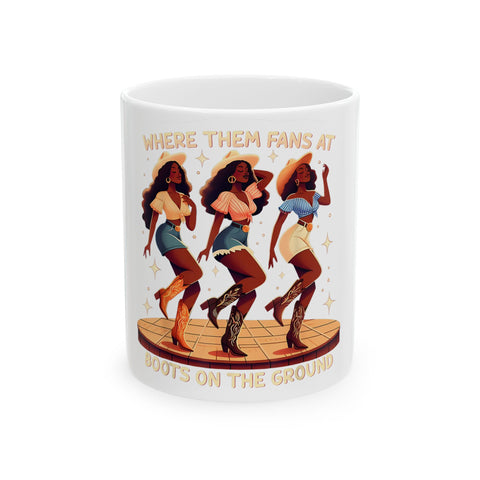 Boogie Nights Retro Ceramic Mug - 11oz & 15oz