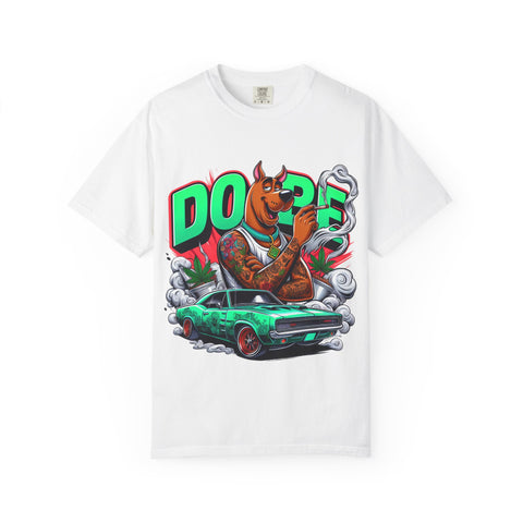 Dope Scooby-Doo Unisex T-Shirt - Vintage Car Design