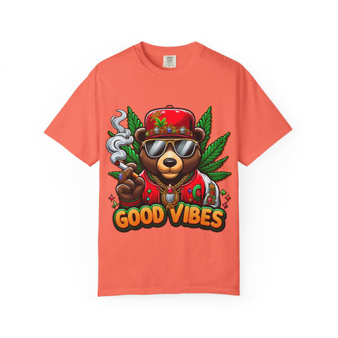 Good Vibes Unisex Garment-Dyed T-Shirt