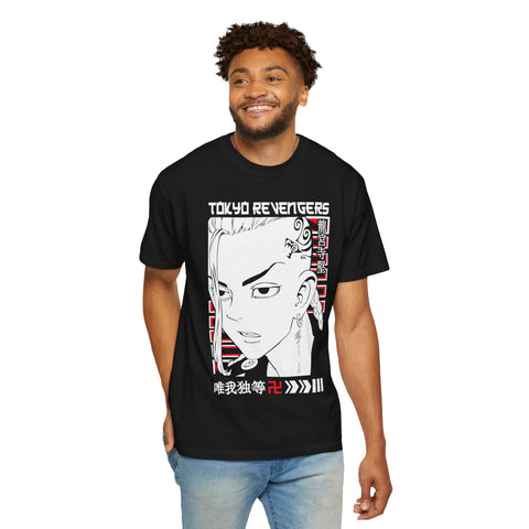 Tokyo Revengers Unisex Garment-Dyed T-Shirt - Trendy Anime Streetwear