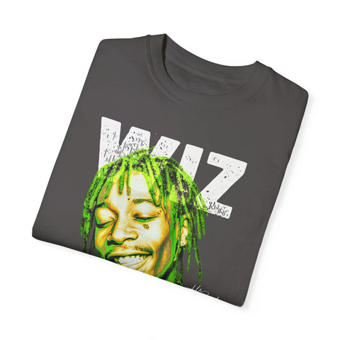 Unisex Garment-Dyed T-Shirt - Celebrate Wiz Khalifa's Legacy - Vibrant Graphic Tee