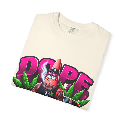 Cool Graffiti T-Shirt - 'DOPE' Graphic Design for Streetwear Lovers