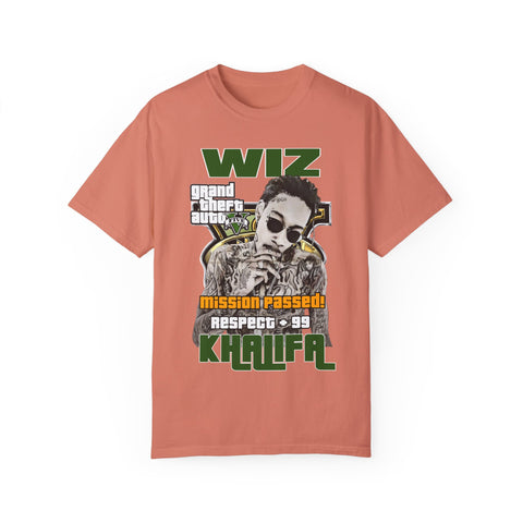 GTA-Inspired Unisex T-Shirt - Wiz Khalifa Graphic Design