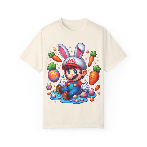 Cute Easter Character Unisex Garment-Dyed T-Shirt