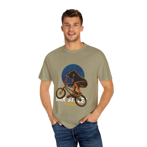 BMX Style Freestyle Unisex Garment-Dyed T-Shirt