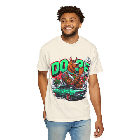 Dope Scooby-Doo Unisex T-Shirt - Vintage Car Design