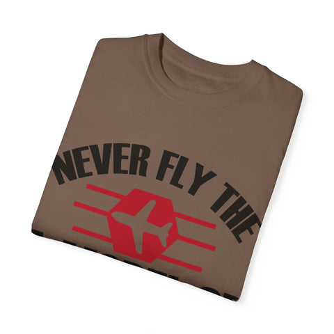 Unisex Airplane Graphic T-Shirt - 'Never Fly the A Model of Anything'