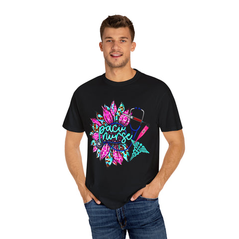 Vibrant Floral Unisex T-Shirt - Perfect for Nurses | Gift for Healthcare Heroes