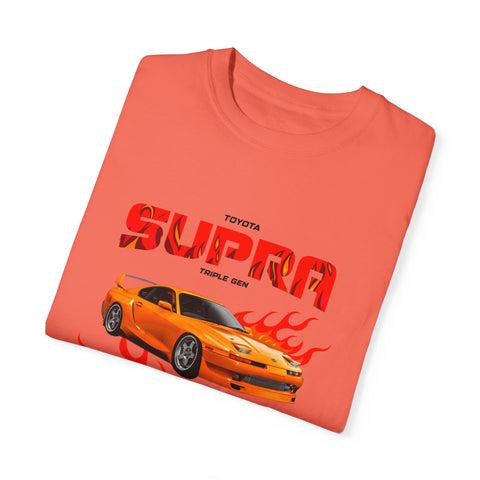 Toyota Supra Vintage Graphic T-Shirt - Perfect for Car Enthusiasts